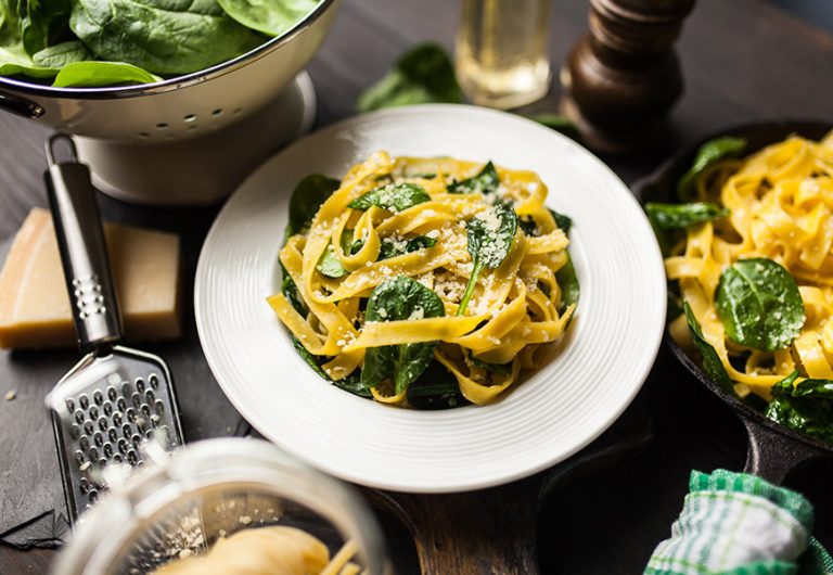 Fettuccine agli spinaci