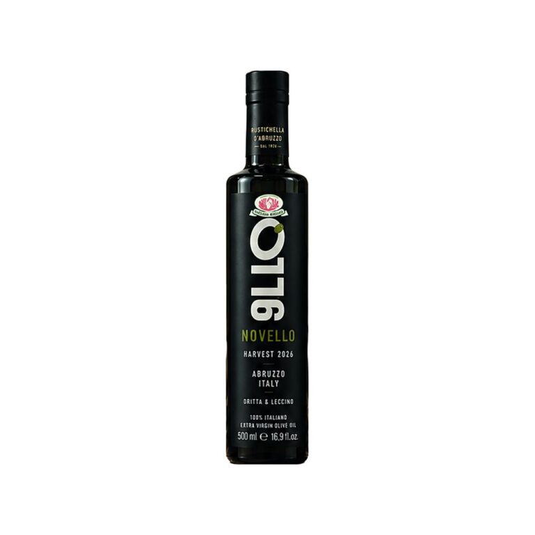 Novello Oliven&ouml;l Flasche mit dunklem Etikett 500 ml