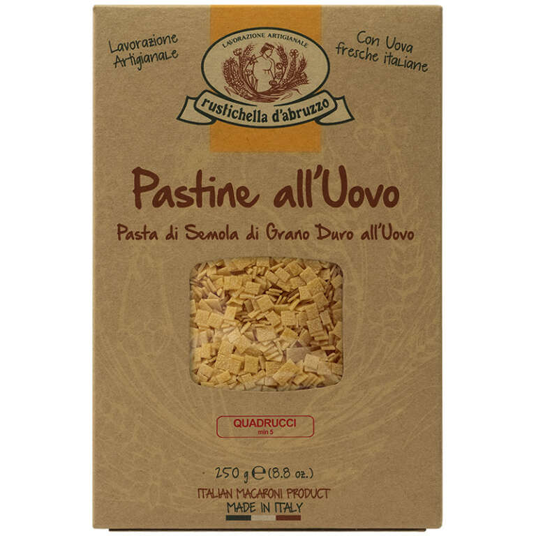 Quadrucci with Egg 250g