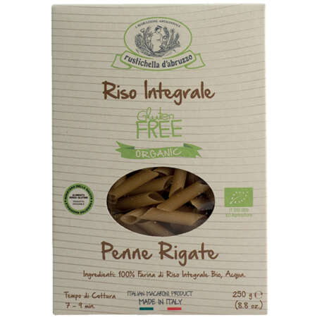 Penne di riso integrale senza glutine bio 250g