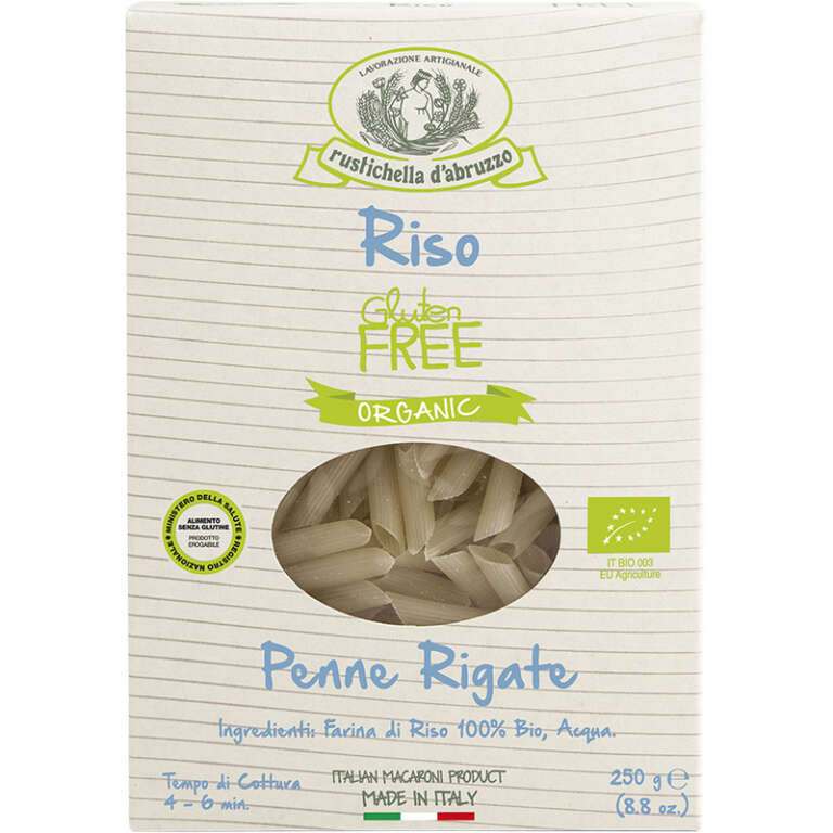 Gluten Free Rice Penne Rigate 250g