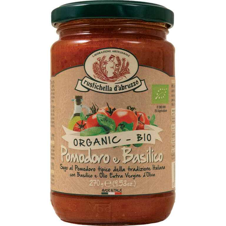 Sugo Pomodoro e Basilico Bio 270g