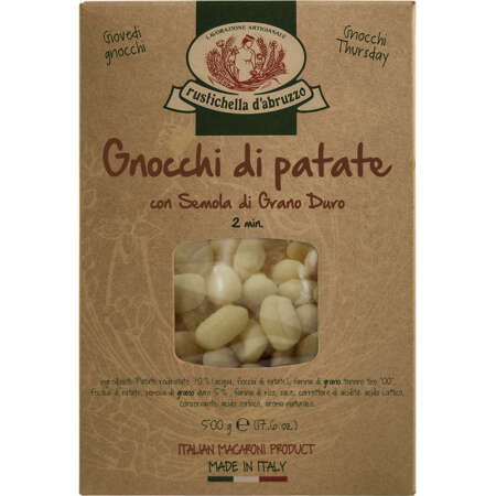 Rustichella d'Abruzzo Gnocchi di patate con Semola di Grano Duro