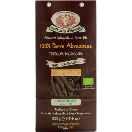 Rustichella d'Abruzzo Penne Rigate Triticum Rigate Bio