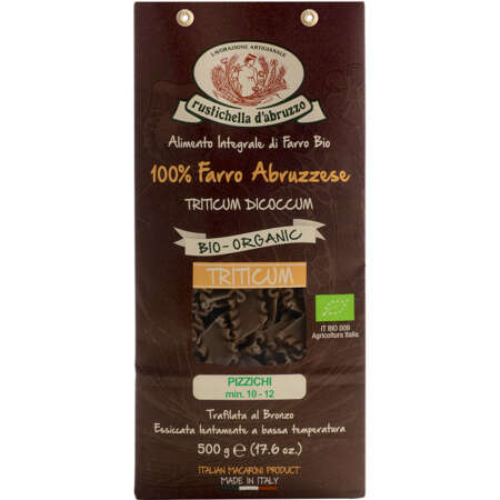 Rustichella d'Abruzzo Pizzichi Triticum Rigate Bio