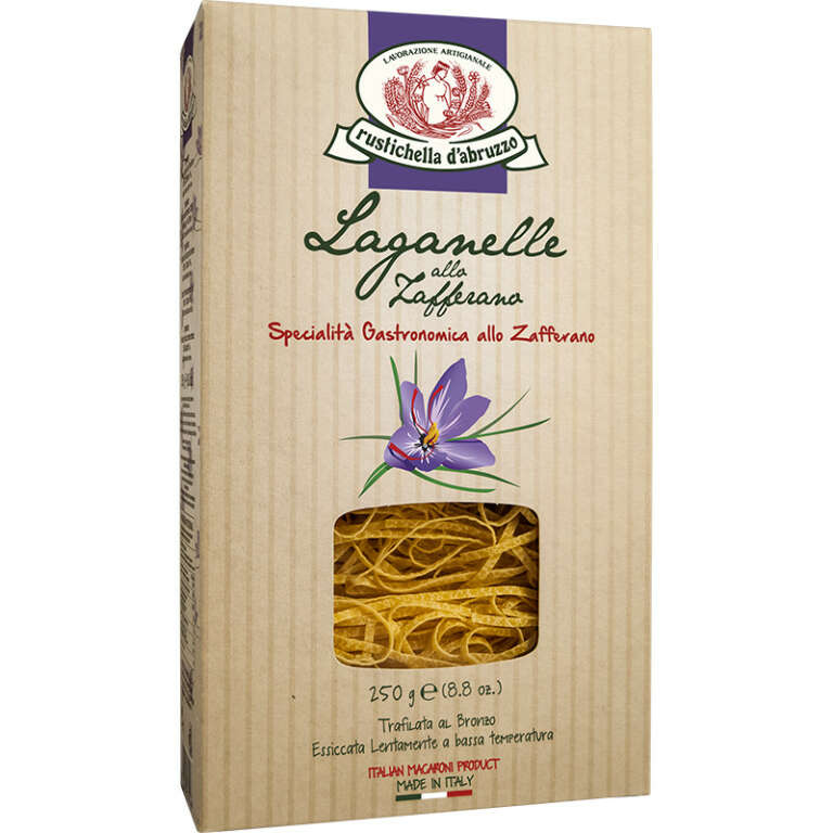 Laganelle all'uovo allo Zafferano 250g