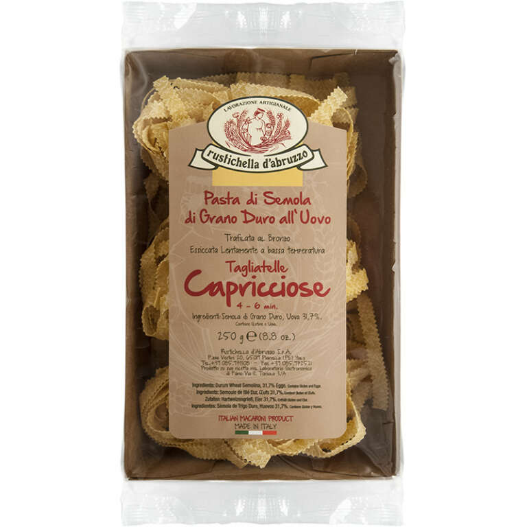 Tagliatelle Capricciose con huevo 250g
