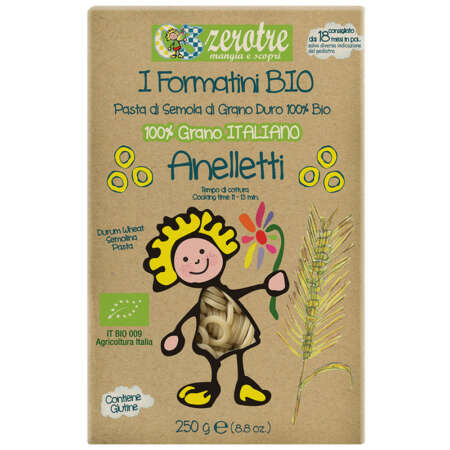 Zerotre Anelletti Le Pastine BIO