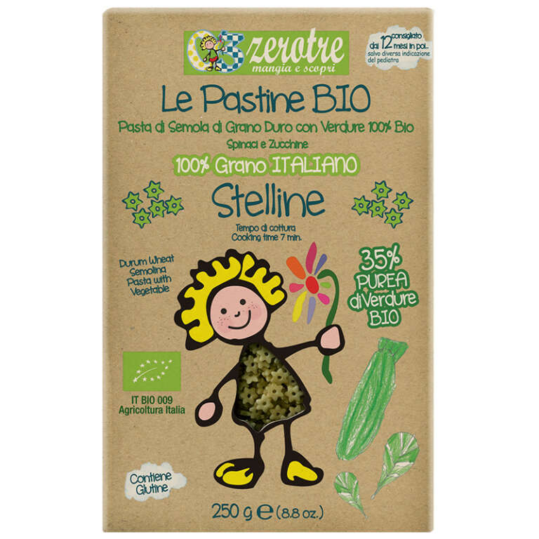 Stelline mit Bio-Gem&uuml;sep&uuml;ree 250g