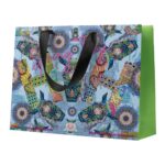 Einkaufstasche horse blau