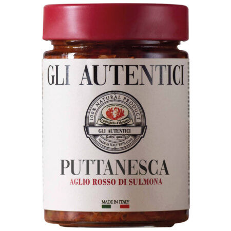 Gli Autentici Puttanesca sauce with tuna 300g