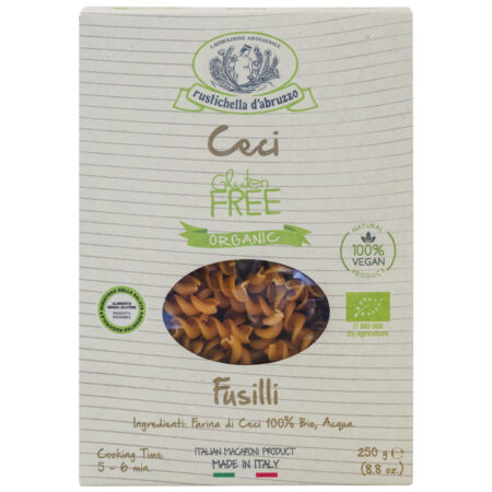 Fusilli di Ceci Senza Glutine bio 250g