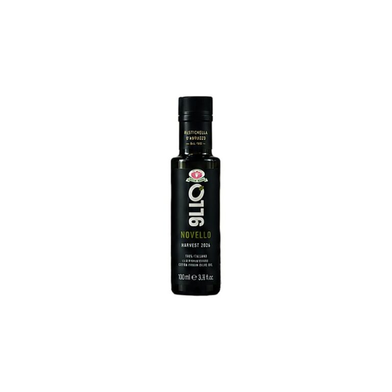Novello Oliven&ouml;l Flasche mit dunklem Etikett 100 ml