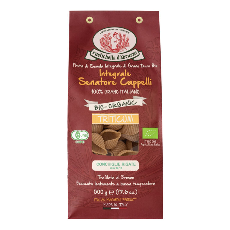 Conchiglie Rigate Integrali Bio Senatore Cappelli 500g