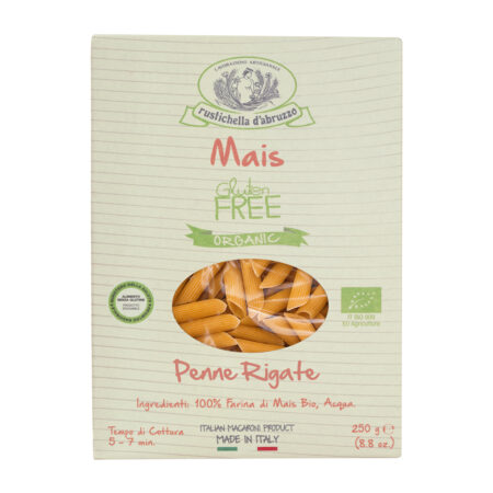 Penne Rigate Mais Senza Glutine Bio 250g